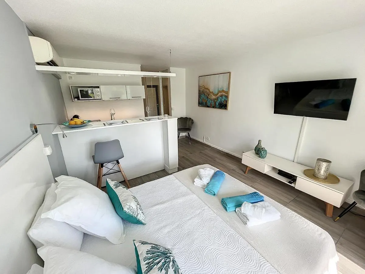 Blue Paradise Studio Avec Acces Privatif Plage Le Gosier  Daire Le Gosier (Grande-Terre)