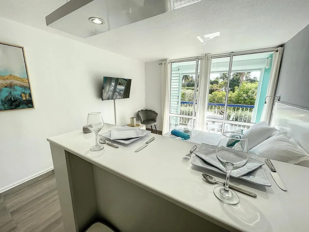 Blue Paradise Studio Avec Acces Privatif Plage Le Gosier  Guadeloupe